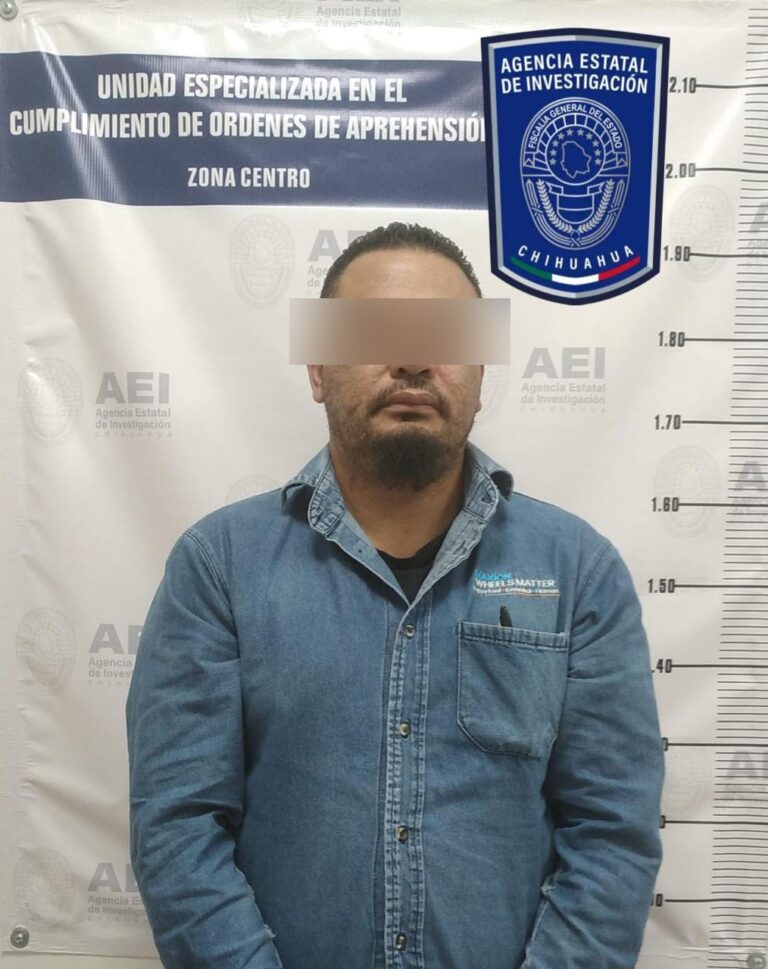 Lo detiene FGE por agresión sexual en la ciudad de Chihuahua