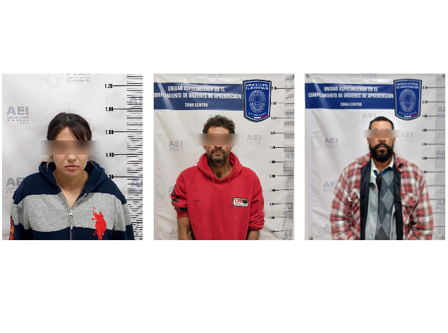 Detiene FGE a tres probables agresores de mujeres en la ciudad de Chihuahua