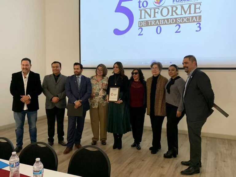 El CEJUM “Marisela Escobedo Ortiz” en Ciudad Juárez recibió un reconocimiento por parte de Foxconn por su colaboración en el bienestar psicosocial y laboral de las mujeres