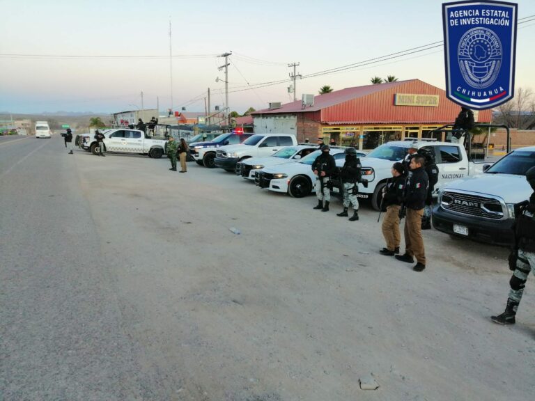 Realiza Operativo Conjunto vigilancia en carretera vía corta Parral – Chihuahua