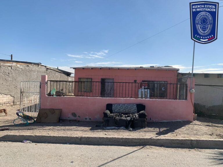 Localiza FGE dos cuerpos durante cateo en la colonia Paso del Norte en Juárez