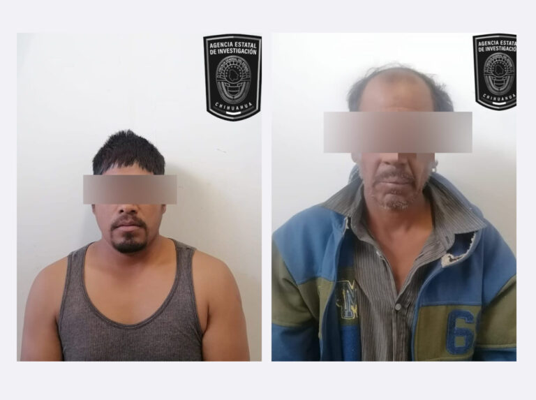 Detienen a dos sujetos acusados por el delito de violencia familiar en Parral
